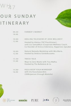 DIY Natural Remedy Workshop with Mia Maria & Debora Gondokusumo
